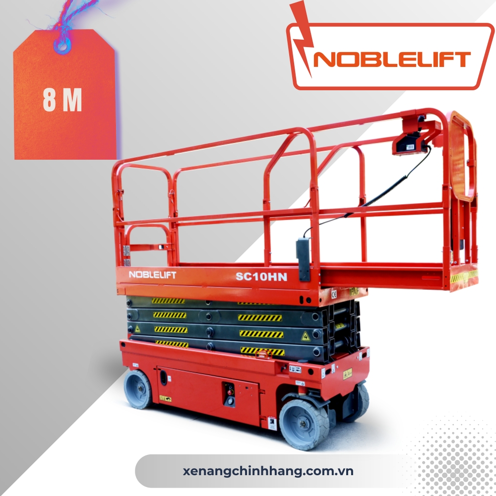 Xe nâng người cắt kéo 8m Noblelift SC10H