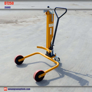 Xe nâng thùng phuy thấp 250kg giá rẻ