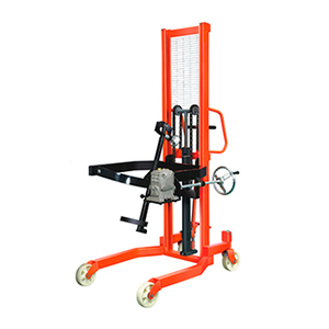 Xe nâng phuy xoay đổ