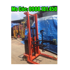 Xe nâng quay đổ phuy 350kg bằng điện