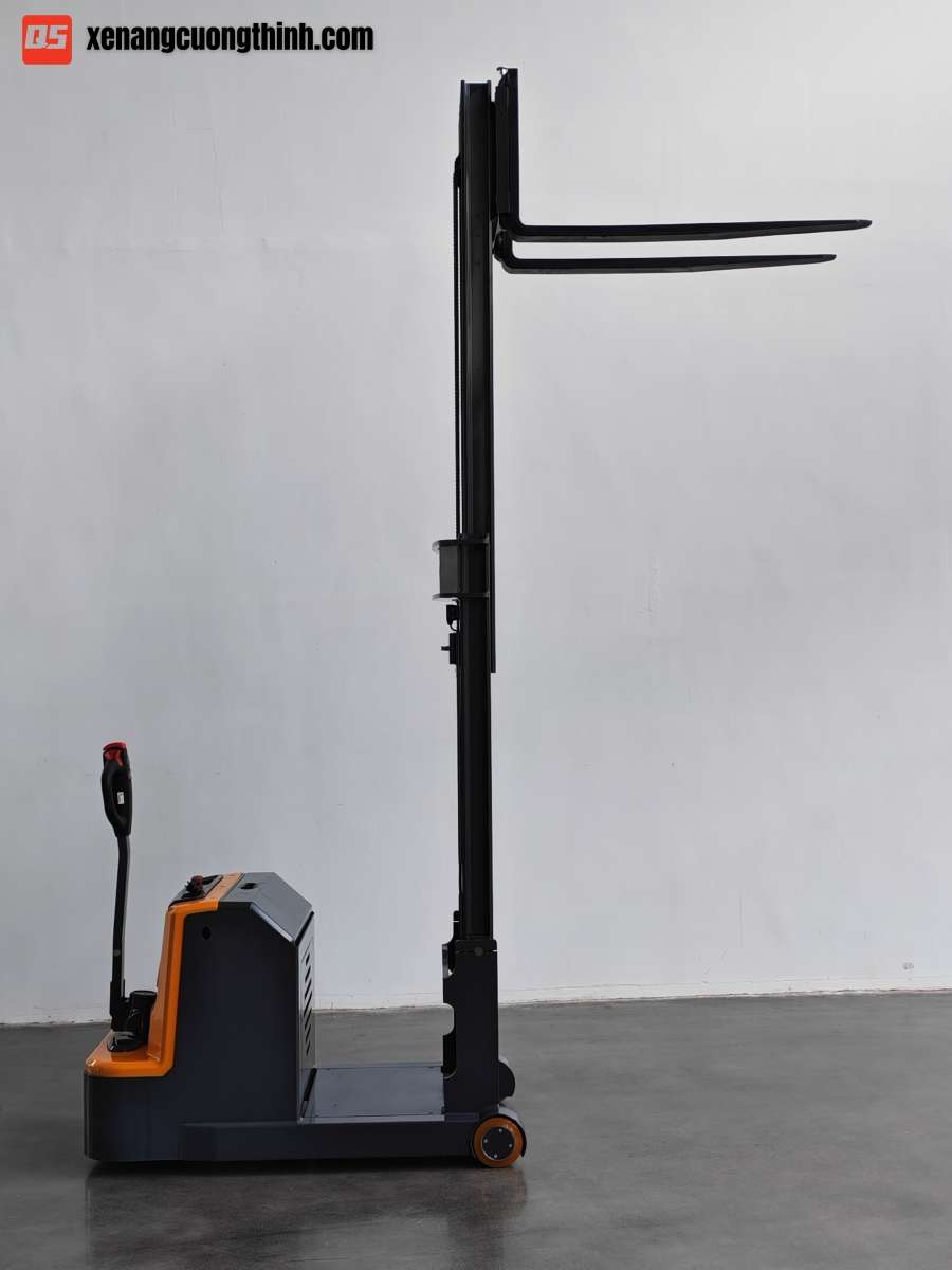 Xe Nâng Điện Stacker Mini Có Đối Trọng | Xe Nâng Cường Thịnh