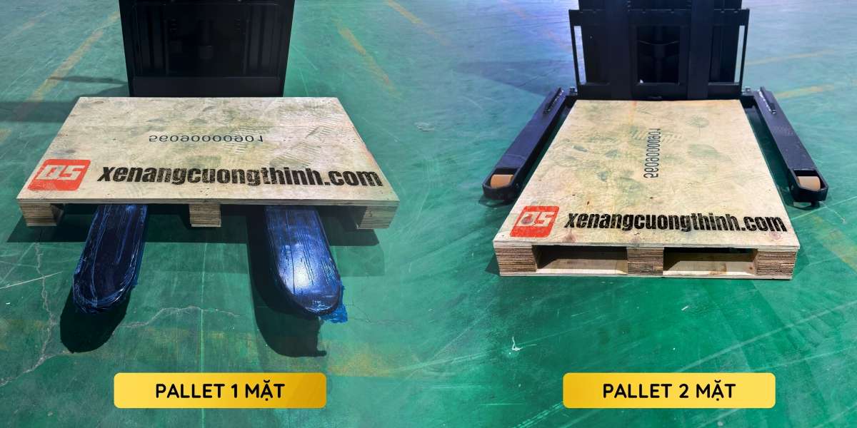 Xe nâng Stacker dùng được cho pallet nào?