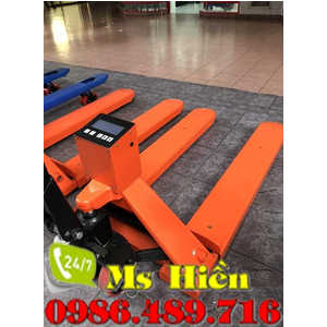 Xe nâng tay 2.5 tấn gắn cân giá rẻ tại Hà Nội