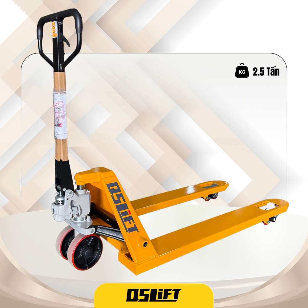 Xe Nâng Tay 2.5 Tấn (2500kG) QSLift AC25/BF25 | Xe Nâng Cường Thịnh