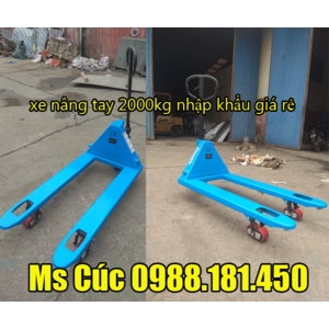 Xe nâng tay 2 tấn Eoslift chính hãng giá rẻ