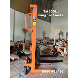 XE NÂNG TAY 300KG- NÂNG CAO 1 MÉT 2- HOÀNG MINH