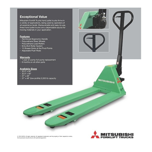 Mitsubishi Forklift 5000 Kg Model WB50
