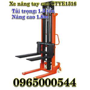 Xe nâng tay cao 1.5 tấn nâng cao 1.6m GIÁ RẺ NHẤT