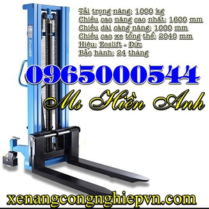 Xe nâng tay cao 1 tấn - 1.6m hãng Eoslift - Đức.