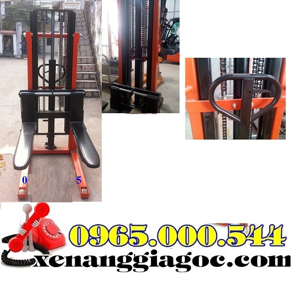 xe nâng tay cao 1 tấn 1.6m 2m 3m