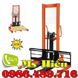 Xe nâng tay cao 1 tấn 2m chân rộng giá gốc