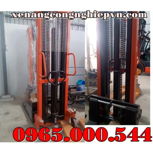 Xe nâng tay cao 1 tấn Đài Loan chất lượng tốt giá mới.