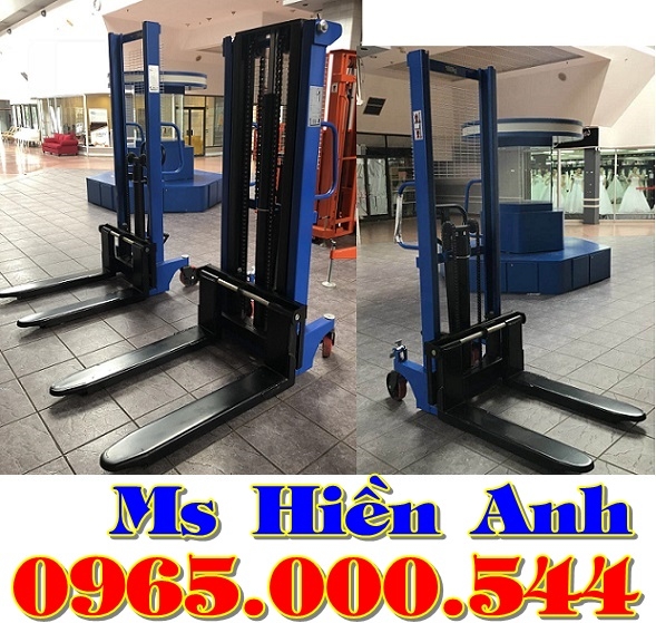 xe nâng tay cao 1500 kg 16m 2m 3m