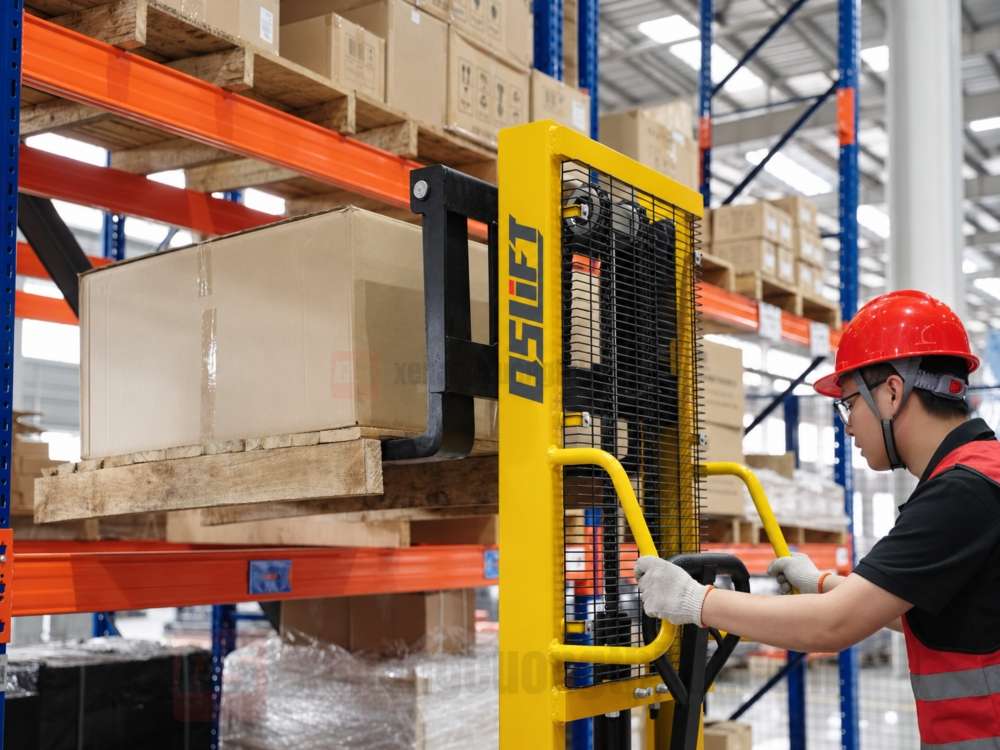 QSLift QMS1016-SL - Khung nâng thép và cụm thủy lực