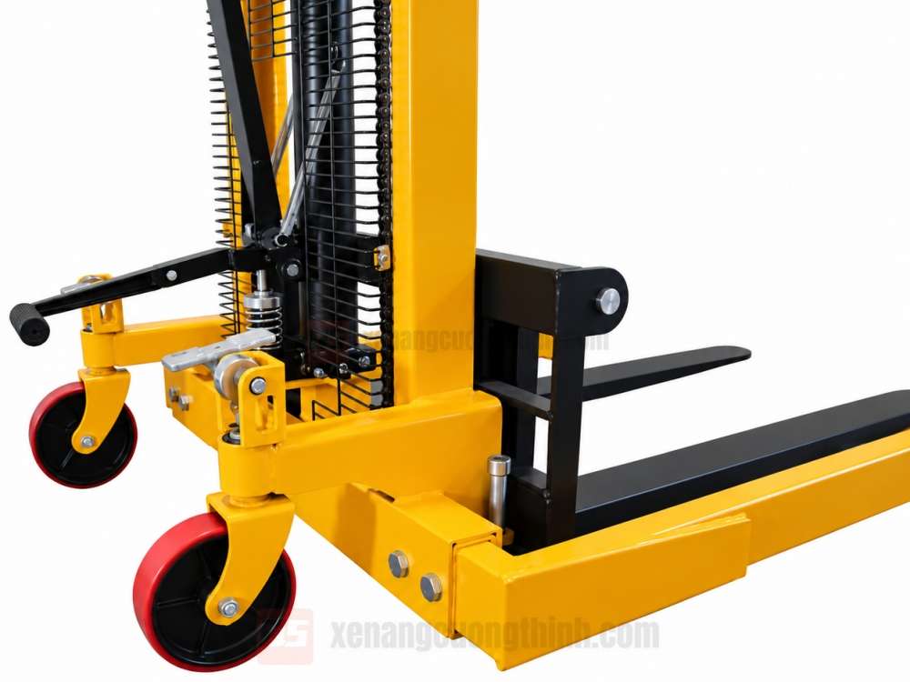 QSLift QMS1016-SL - Cụm bánh xe PU hoặc nylon