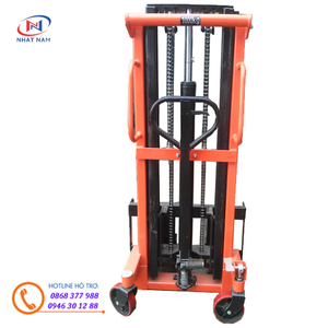 Xe nâng tay cao HS1020 tải trọng nâng 1000kg nâng cao 2m