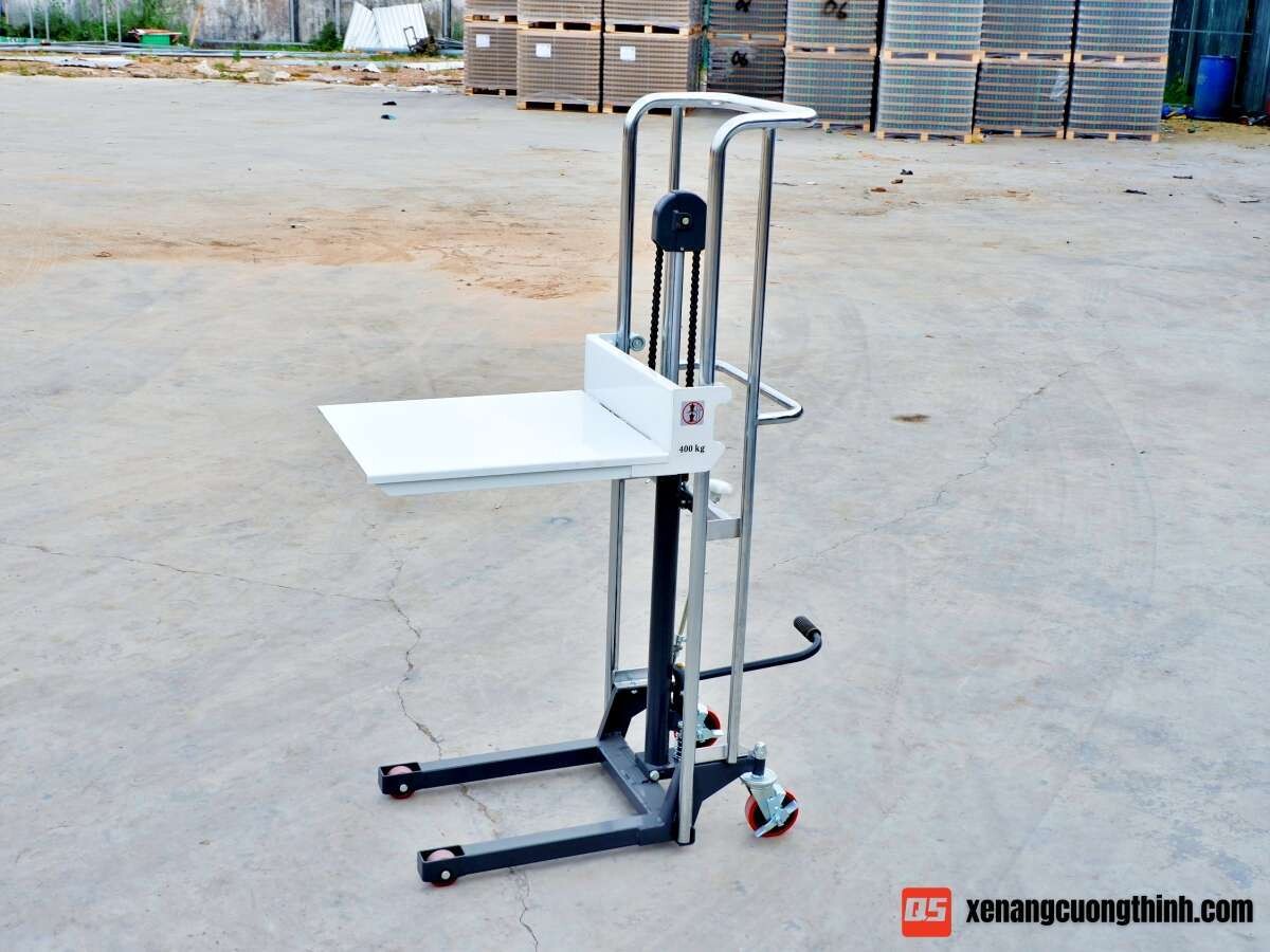 Xe Nâng Tay Mini 200Kg 400Kg PS0415 | Xe Nâng Cường Thịnh