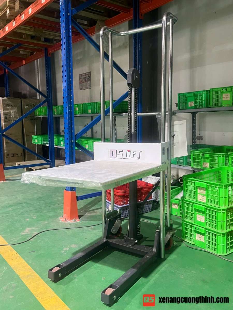 Xe Nâng Tay Mini Nhỏ Gọn 200kg 400Kg QSLift PS0415 | Xe Nâng Cường Thịnh