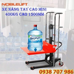 XE NÂNG TAY CAO MINI 400KG/ NÂNG CAO 1200MM