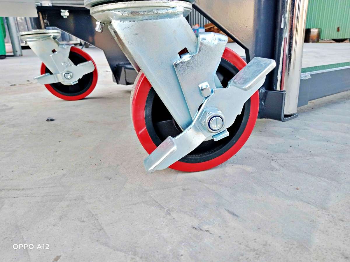 Chi tiết xe nâng tay cao mini 200kg 400kg | Xe nâng Cường Thịnh