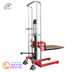 Xe nâng tay cao 400kg nâng cao 1500mm hiệu Noblelift