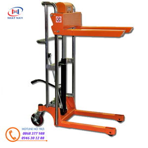 Xe nâng tay cao 400kg nâng cao 1200mm hiệu Noblelift