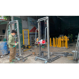 Xe nâng tay cao 1 tấn nâng cao từ 2M - 3.5M (Model: HS) Meditek