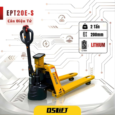 Xe Nâng Tay Điện Có Gắn Cân Điện Tử | EPT20ES