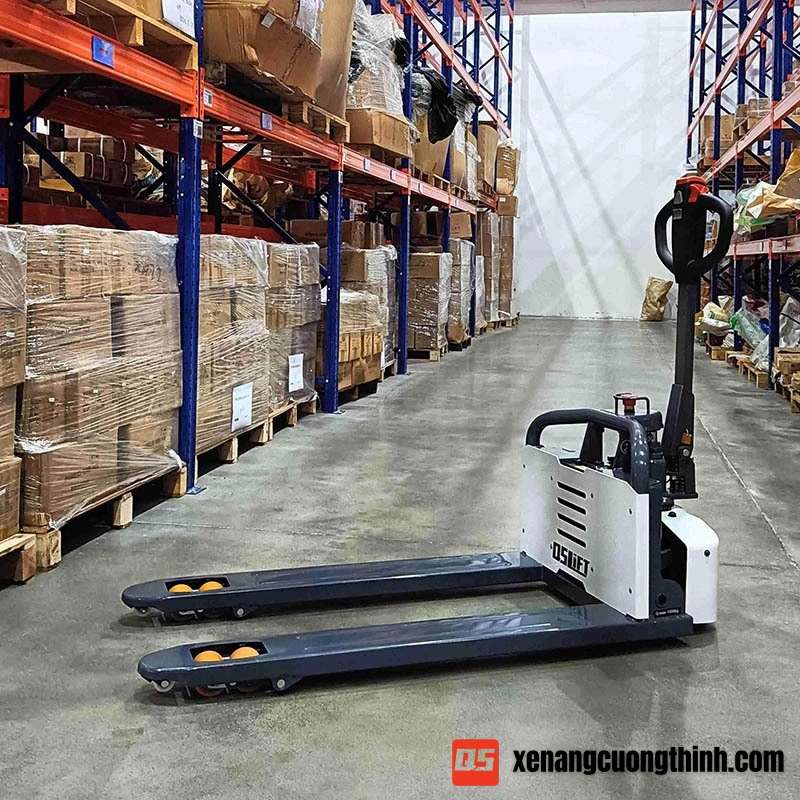 Xe Nâng Tay Điện 2 Tấn Siêu Thấp 51mm | QSLift EPT20T