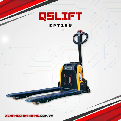 Xe nâng tay điện thấp 1.5 Tấn | QSLift EPT15V