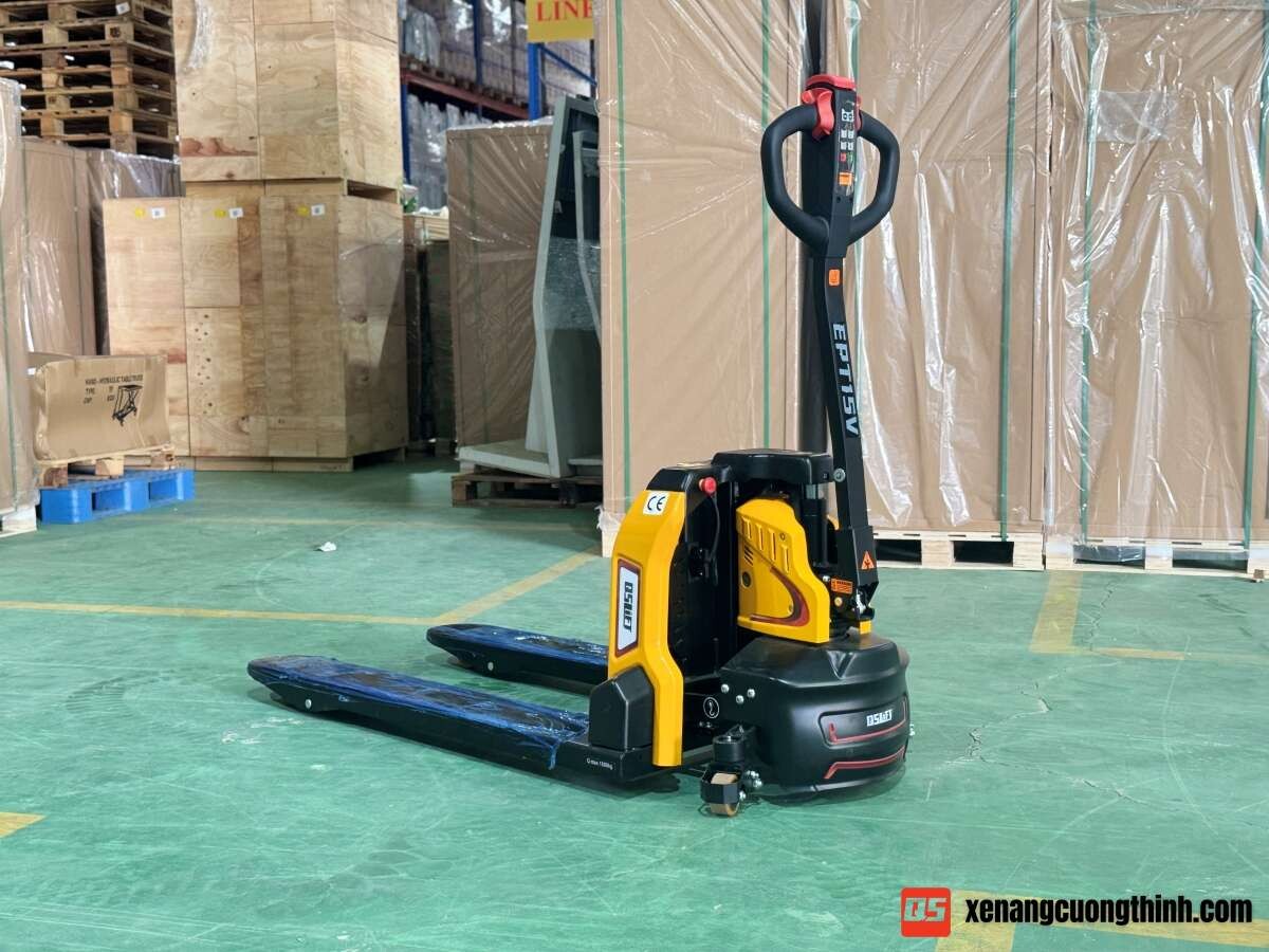 Xe Nâng Tay Điện 1.5 Tấn Lithium | QSLift EPT15V