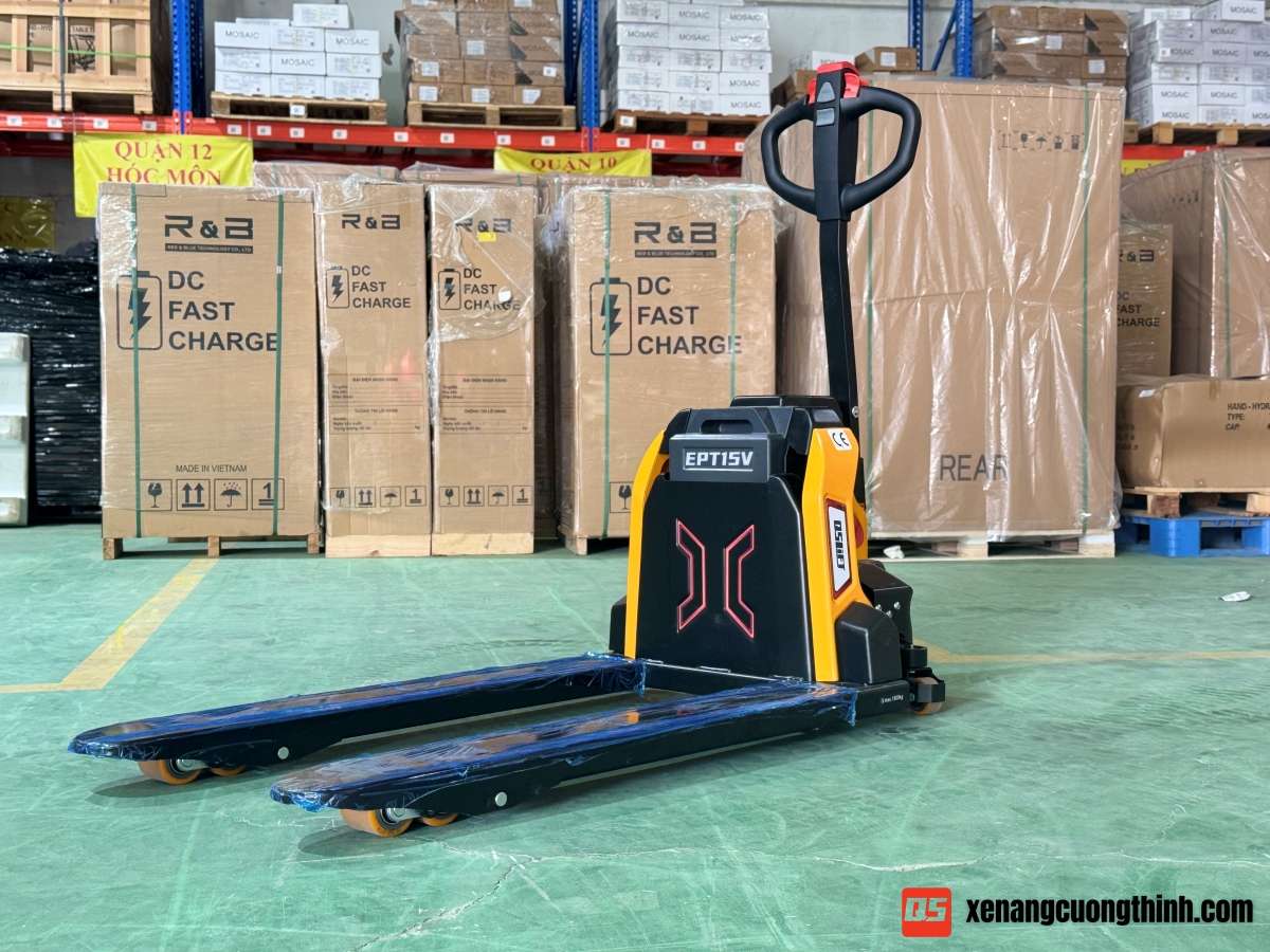 Xe nâng tay điện 1.5 Tấn Lithium QSLift EPT15V