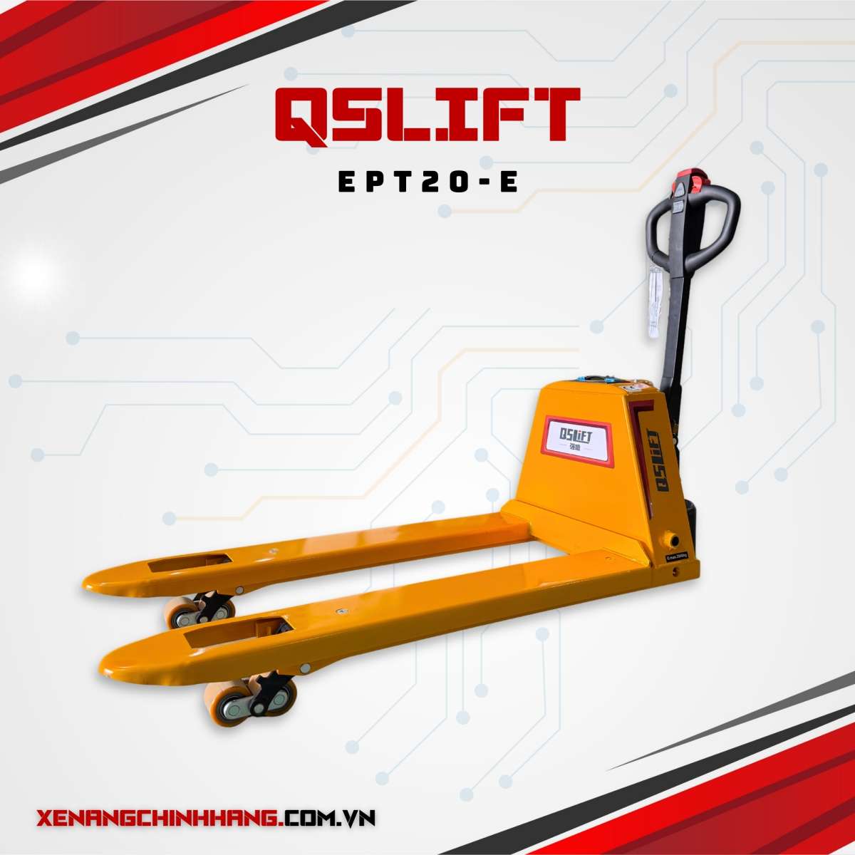 Xe Nâng Điện Thấp 2 Tấn QSLift EPT20E