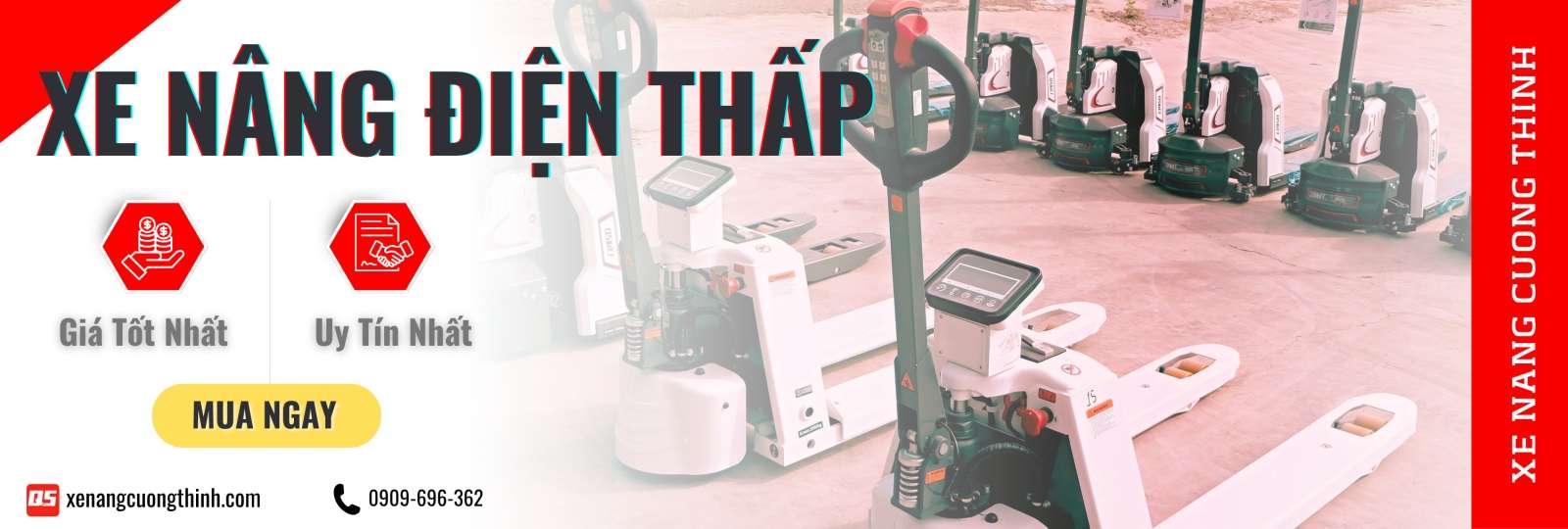 Xe Nâng Tay Điện Chính Hãng - Xe Nâng Cường Thịnh Xe nâng tay điện chính hãng | Xe nâng Cường Thịnh