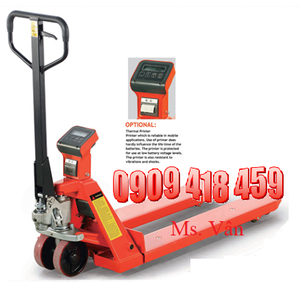 Xe nâng tay gắn cân 2500kg (2,5 tấn)