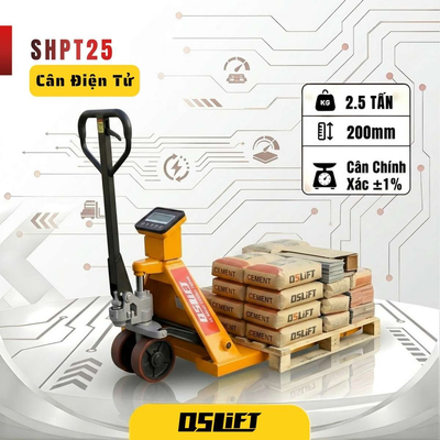 Xe Nâng Tay Gắn Cân Điện Tử | SHPT20B