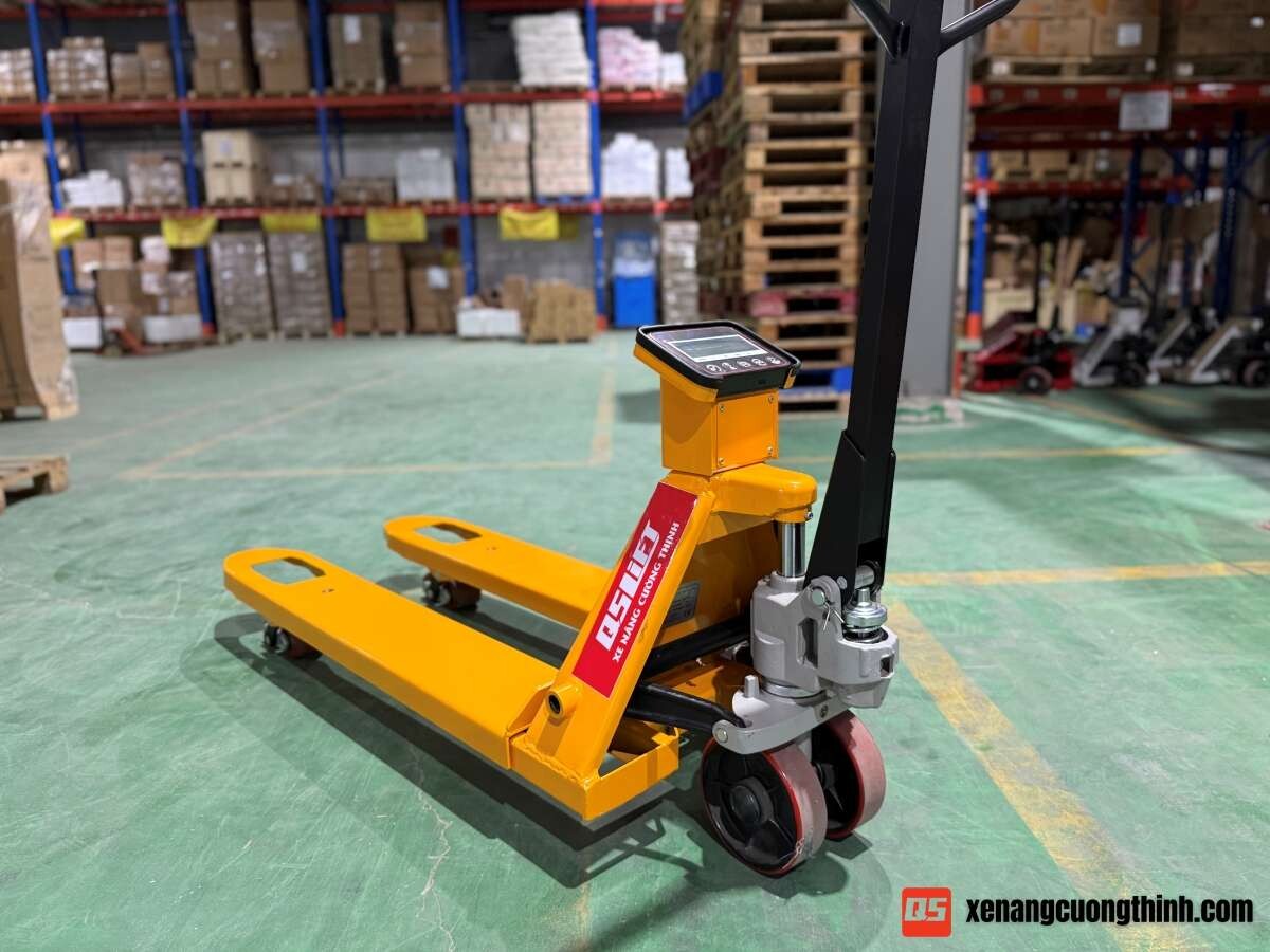 Xe Nâng Tay Gắn Cân Điện Tử SHPT20/25 | Xe Nâng Cường Thịnh