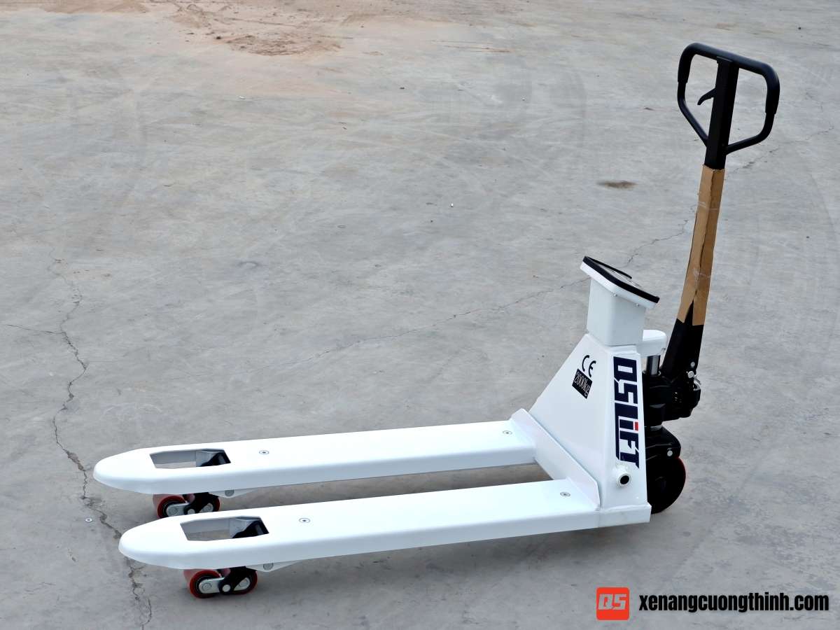 Xe Nâng Tay Gắn Cân Điện Tử 2 Tấn | Xe Nâng Cường Thịnh