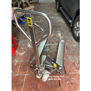 XE NÂNG TAY INOX 2500KG- LỰA CHỌN TỐI ƯU CHO NGÀNH THỰC PHẢM, THỦY SẢN