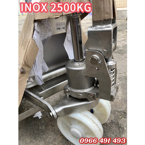 XE NÂNG TAY INOX 2500KG GIÁ RẺ TẠI HCM
