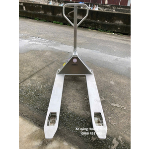 XE NÂNG TAY INOX 2500KG- LỰA CHỌN TỐI ƯU CHO NGÀNH THỰC PHẢM, THỦY SẢN