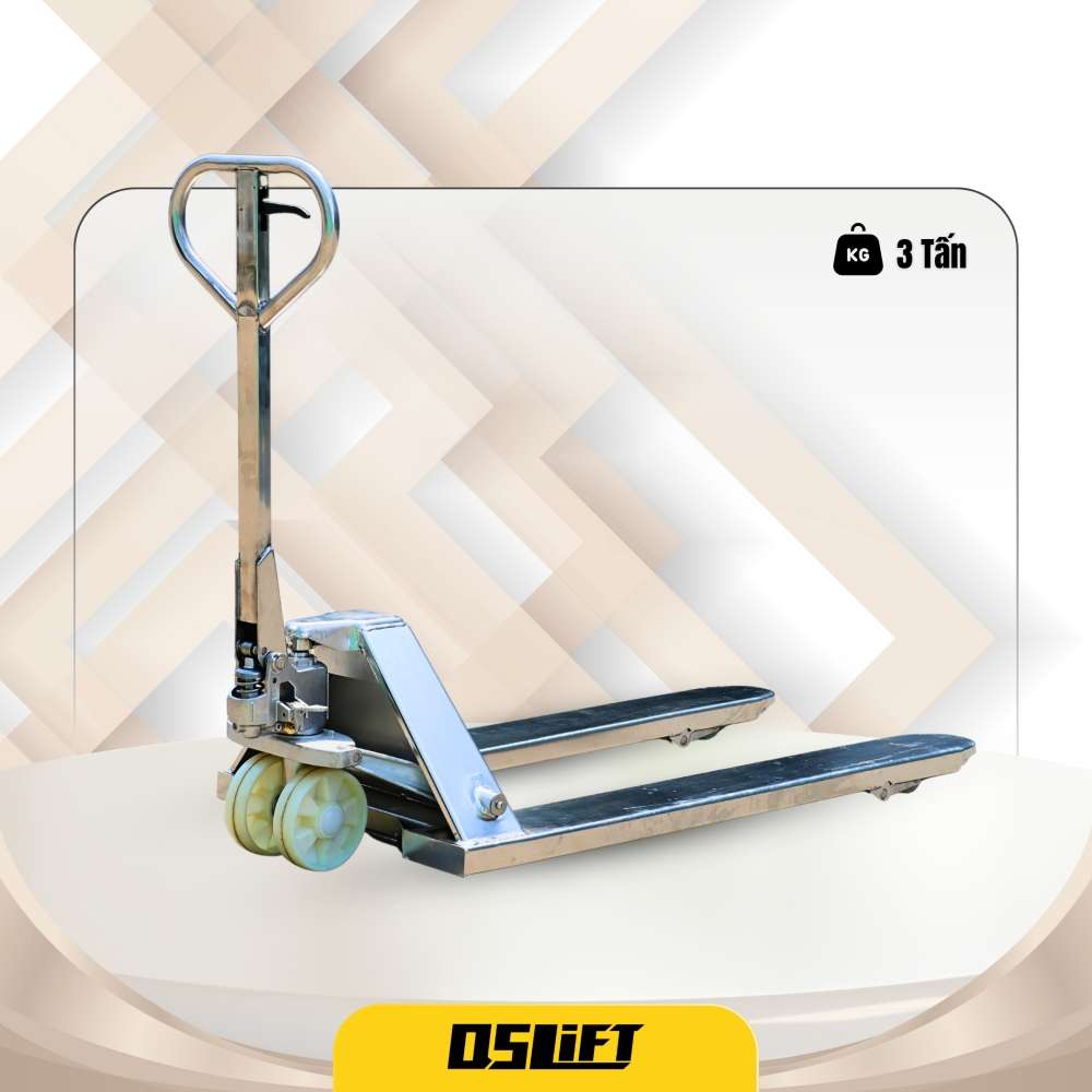 Xe nâng tay Inox - Thép Không Gỉ | Xe nâng Cường Thịnh