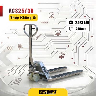 Xe Nâng Tay Inox - Không Gỉ