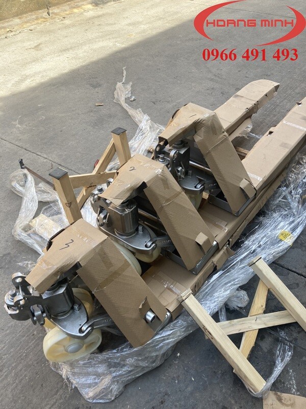 xe nâng tay inox giá rẻ tại hcm