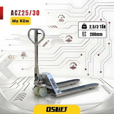 Xe nâng tay mạ kẽm 2.5 Tấn QSLift