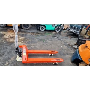 Xe nâng tay DB25 tải trọng 2500kg bánh nilon trắng