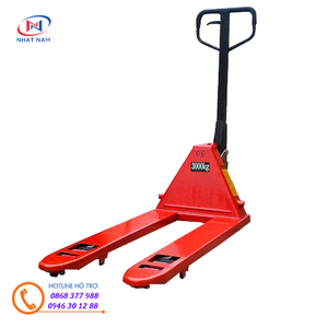 Xe nâng tay Meditek HPT30S, xe nâng tay thấp 3000kg càng hẹp