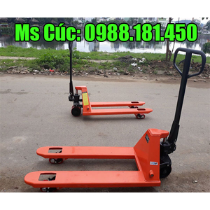 Xe nâng tay siêu ngắn càng 800mm Đài Loan giá rẻ