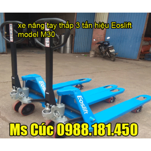 Xe nâng tay thấp 2.5 tấn Eoslift giá rẻ tại Hà Nội