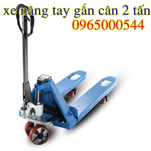 Xe nâng tay thấp gắn cân ESP20
